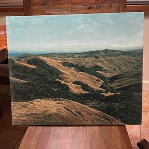 Original acrylic, landscape